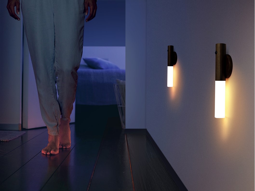Luz LED De Pasillo Color Madera - Imagen 2