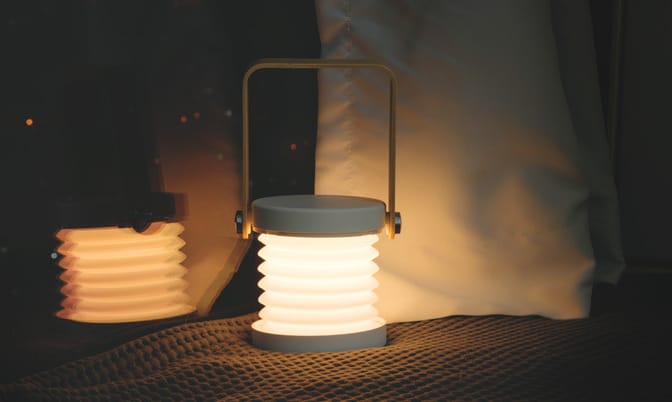 Lámpara Luz Led Plegable Recargable USB - Imagen 4