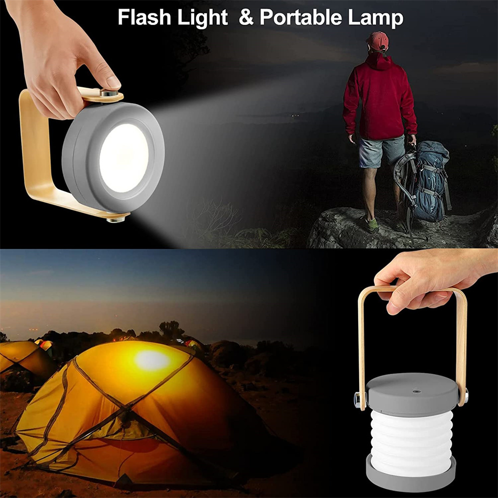 Lámpara Luz Led Plegable Recargable USB - Imagen 8
