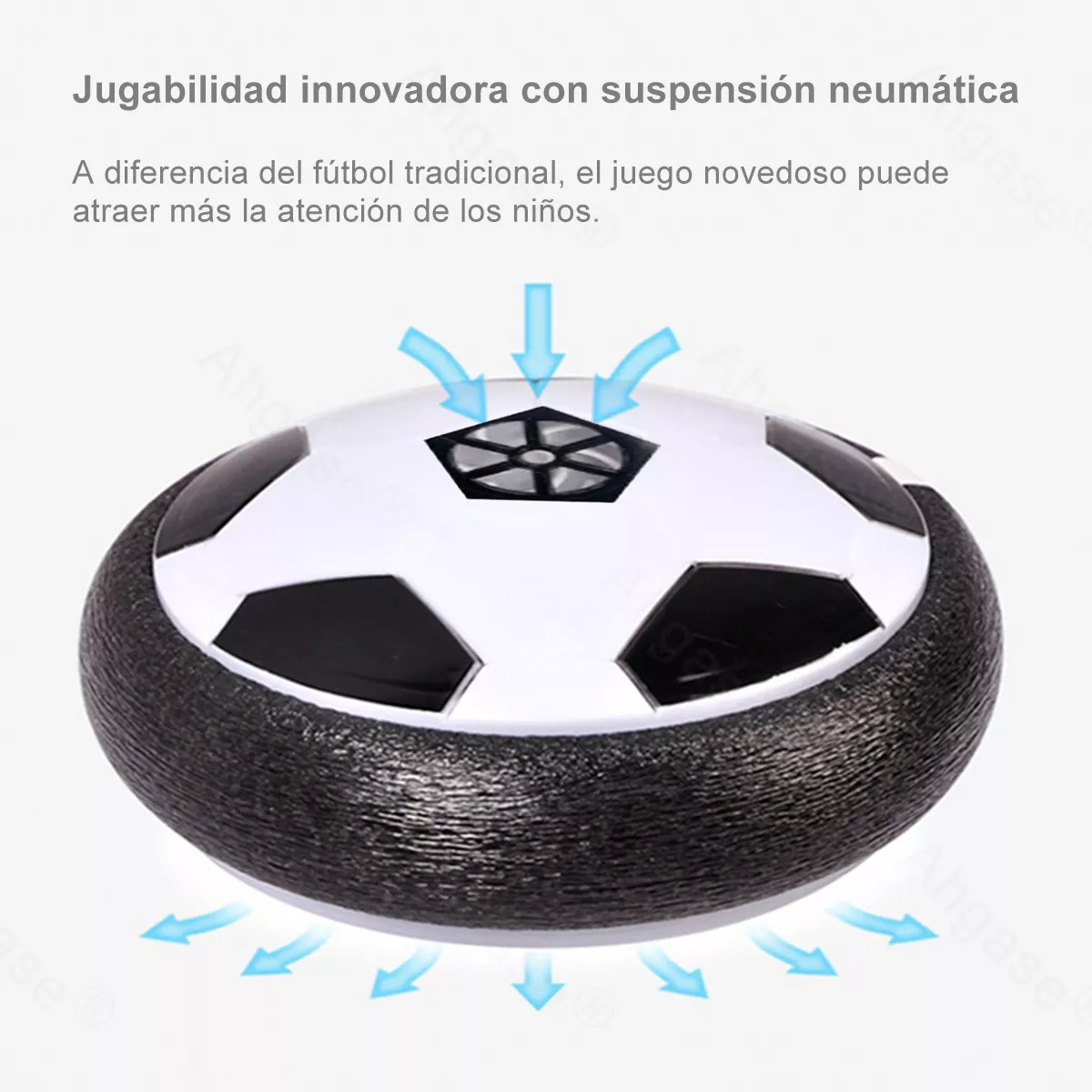 Pelota Plana De Fútbol Flotante Led - Imagen 5