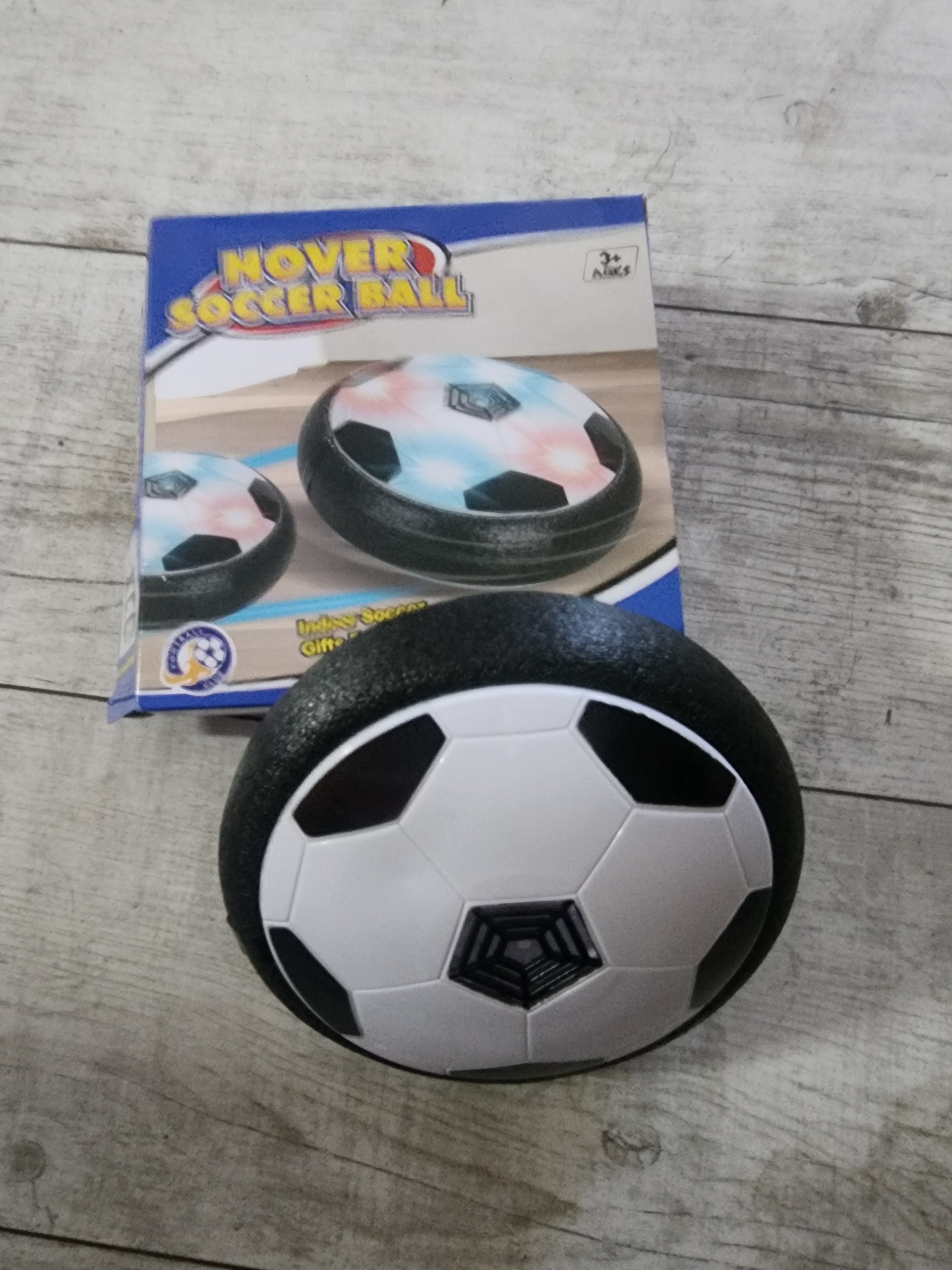Pelota Plana De Fútbol Flotante Led - Imagen 2