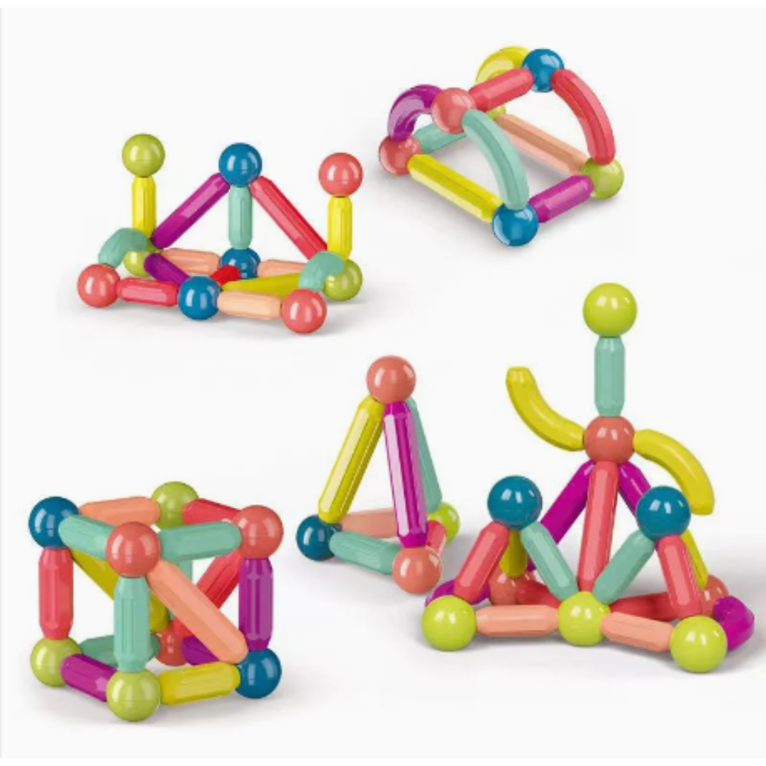 Juego Bolas-Varillas Magnéticas 36 pcs - Imagen 2