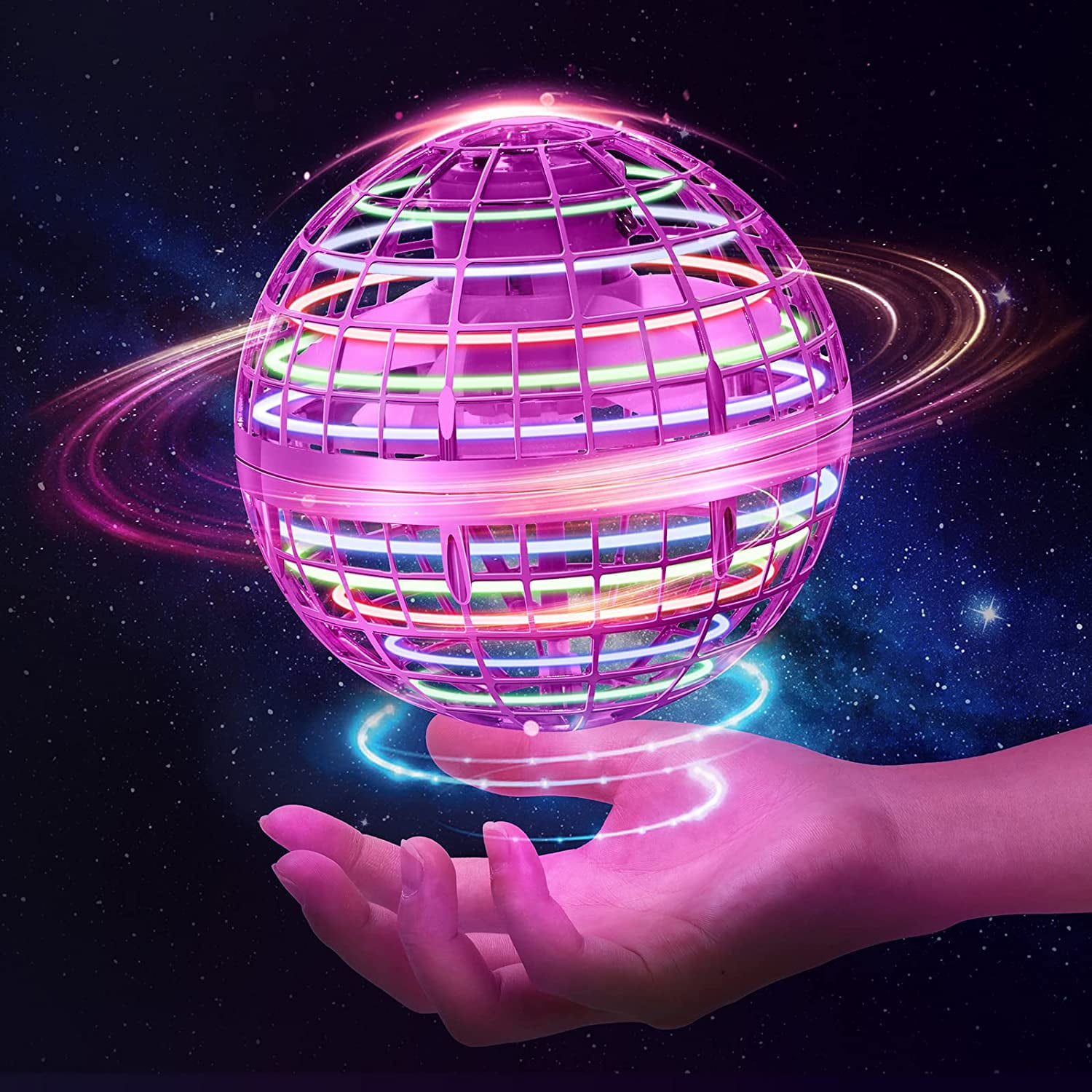 Pelota Voladora Flynova Pro Luz Rgb - Imagen 3