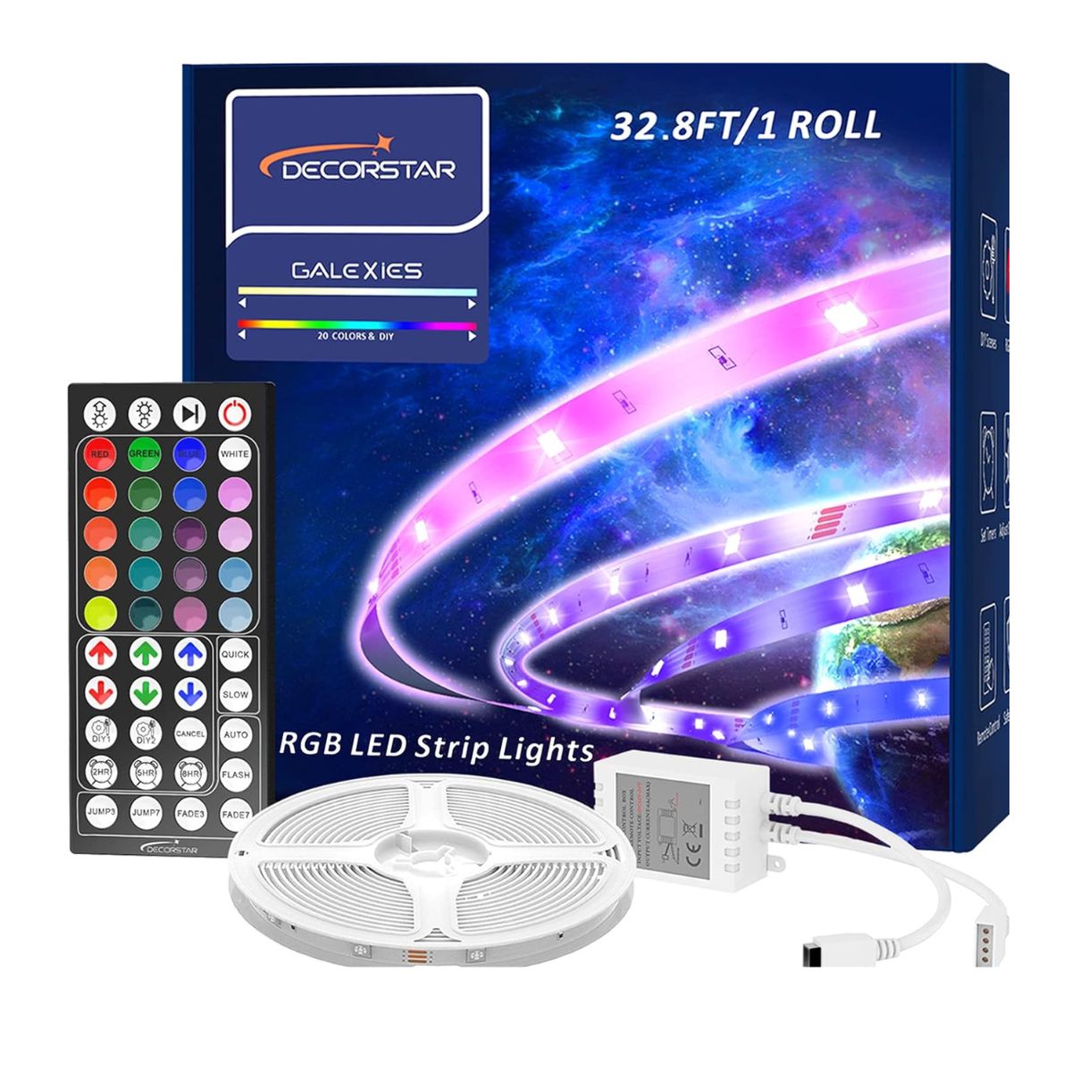 Tiras de luces RGB, decoración para el hogar, 1 rollo - Imagen 4