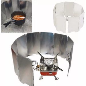 Protector De Viento Para Cocinilla Portatil Camping 84x24cm