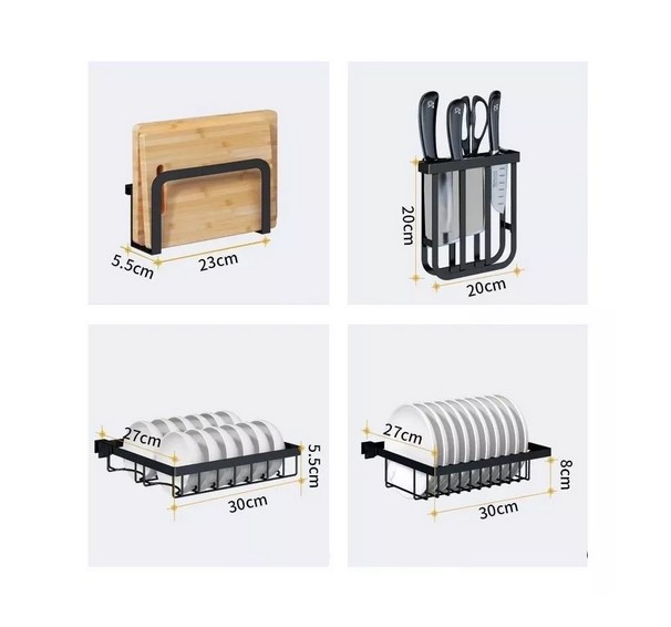 Rack Escurridor Lavaplatos Grande 85cm - Imagen 2