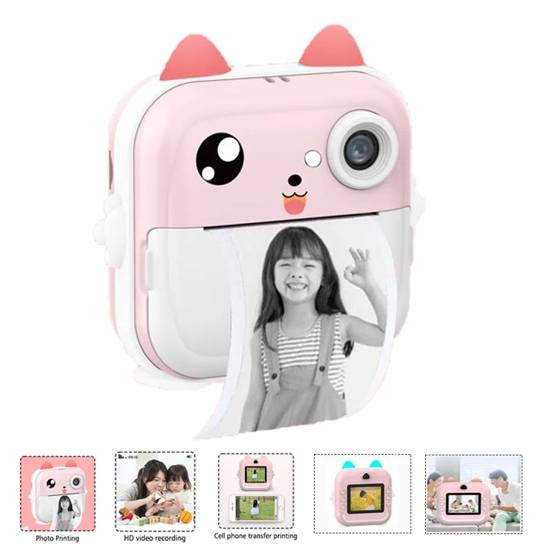 Mini impresora portatil con cámara