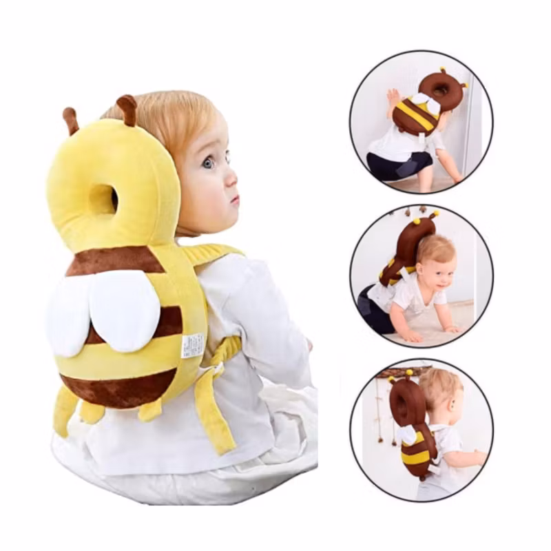Mochila Protectora Para Cabeza Antigolpes Seguridad Bebés - Imagen 2