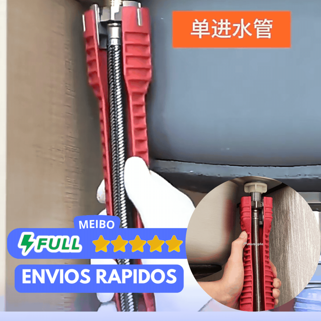 Llave de tubo multifuncional