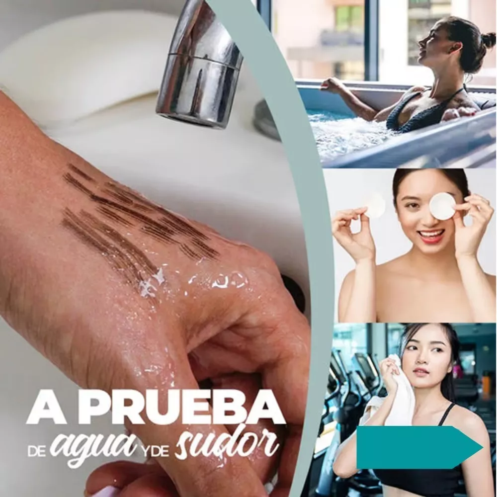 Lápiz liquido de cejas qic de cuatro puntas impermeable - Imagen 4