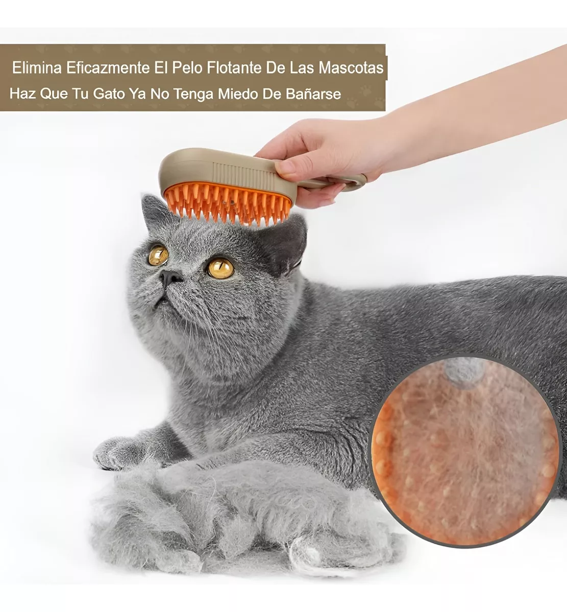 Cepillo a vapor para mascotas - Imagen 9