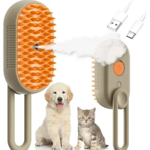 Cepillo a vapor para mascotas